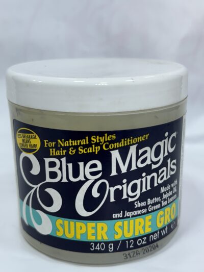 Blue magic hair cream