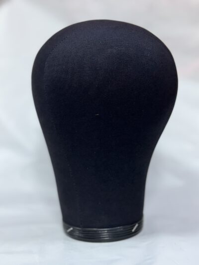 Black canvas head