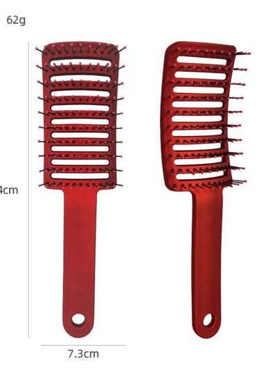 Paddle weave on brush