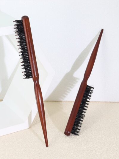 Wooden teasing brush
