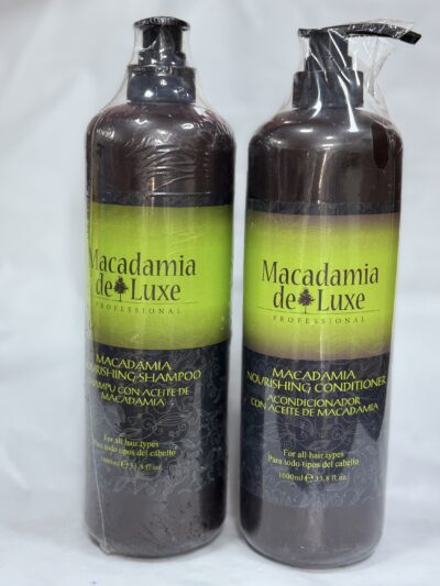 Macadamia shampoo and conditioner