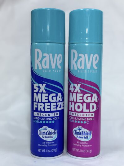 Rave hair spray