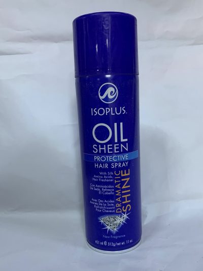 Isoplus oil sheen ( protective hairspray )