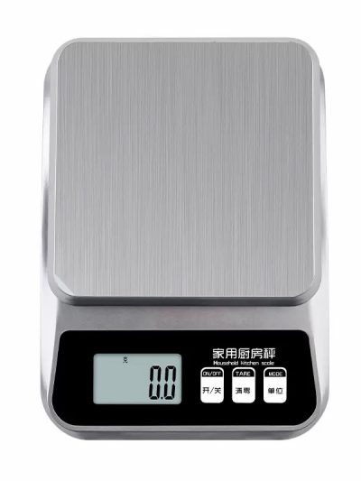 Digital measuring scale( comes with battery and without bowl also has English and Chinese version)