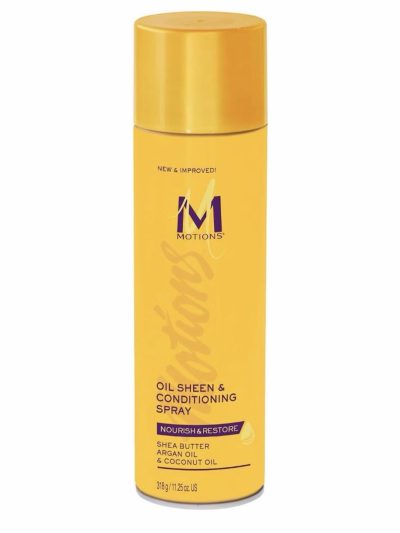 Motion oil sheen & conditioning spray