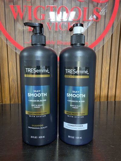 New tresemme silk and smooth  shampoo and conditioner ( comes as a set)
